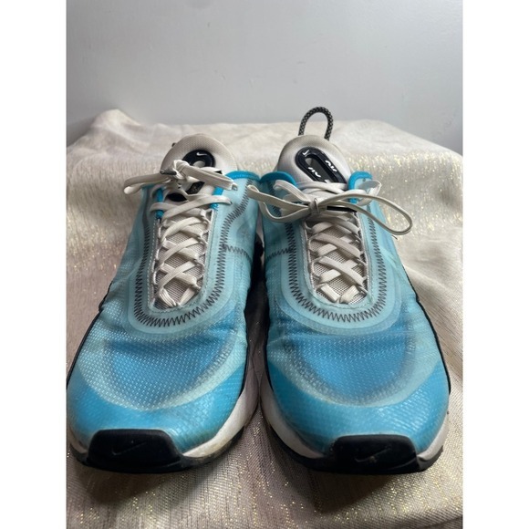 Nike‎ Air Max 2090 Men\'s Shoes Light Aqua Black White Size 10 main image 7